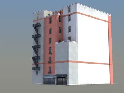 Downtown Office Apartment 3D model