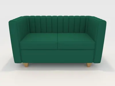 Sofa 2 Seater 2 3D model