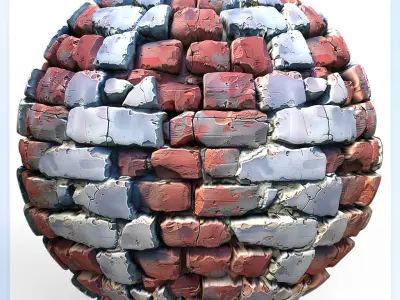 Stylized Wall Seamless Texture Texture 84