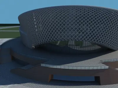 Stadium 7 3D model