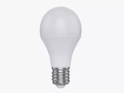 Light Bulb Low-poly 3D model