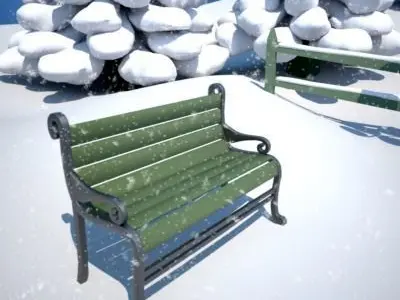 Winter Park 3D model