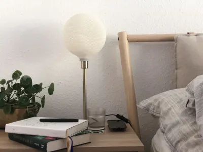 Sphere Lampshade for table lamp or ceiling 3D print model