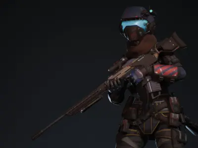  Scout Pilot Anim Rig 