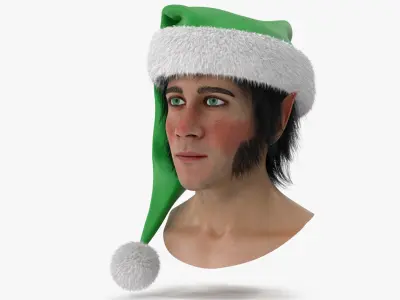  Christmas Elf Head 5 