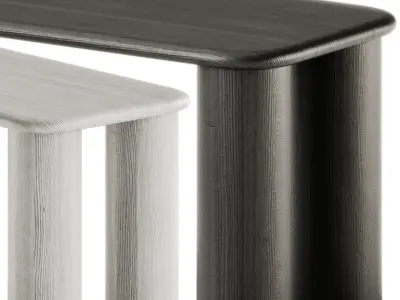 PAUSE Bench Medium and Big by Found 3D model