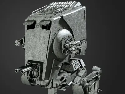 Star Wars AT-ST 3D model