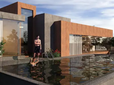 FOREST HOUSE 3D model