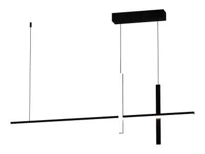 Minimalist restaurant chandelier modern minimalist 3D model
