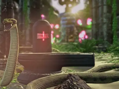 God Siva Cave Low-poly 3D model