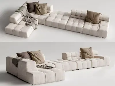 modern sofa chair  3D model