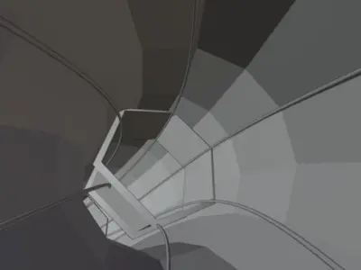 Sci Fi Lightning Tunnel Loop  3D model