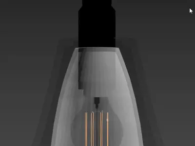 KUZCO Lighting Victoria MP3006 Pendant Light 3D model