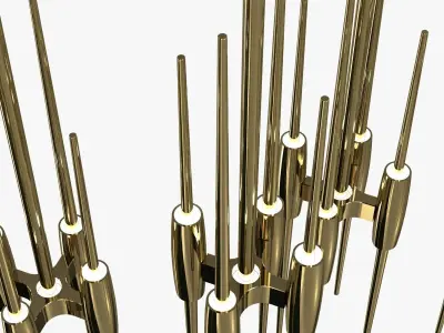 Holly hunt four seasons chandelier 3D model