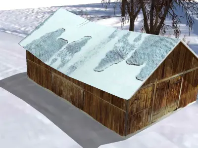 Creative Design-Holiday Cabin-0100 3D model