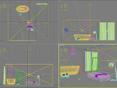 Bath Room 07 3D model