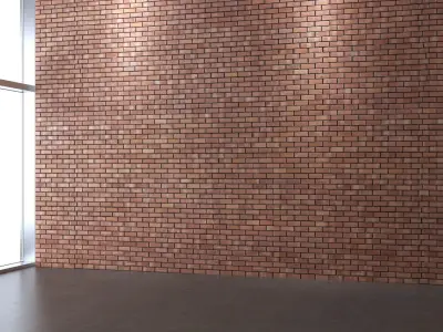 Brickwork brown 300 Texture