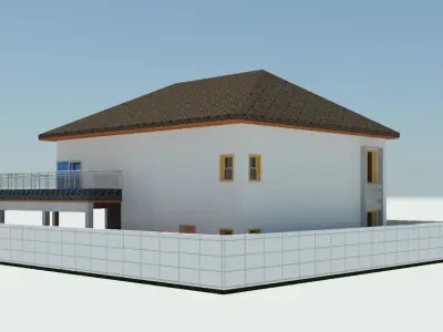 House Exterior Design 3D model buy