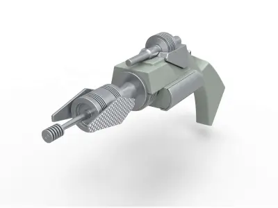 Klingon Disruptor from Star Trek The Original series 3D model