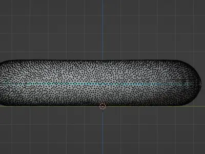 Inflatable Red Swim Ring 3D model