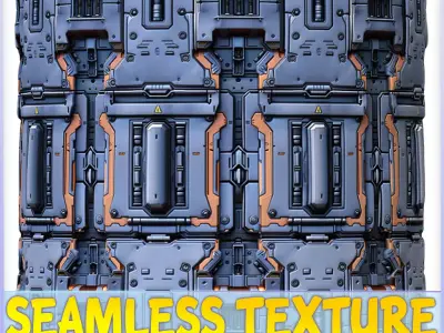 Sci-FI Seamless Texture Texture get
