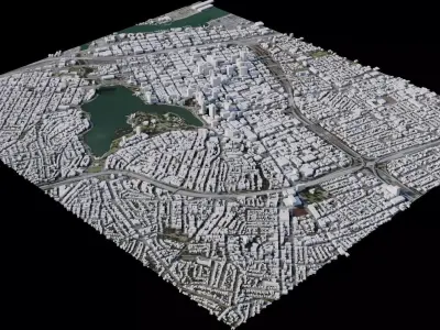 Oakland - USA 3D model