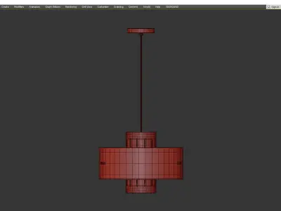 CEILING LUXE chelsom Low-poly 3D model