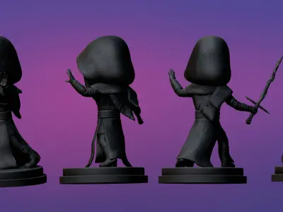 The Force Awakens Kylo 3D print model