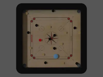 Carrom Board Free 3D model
