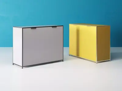 Dita Sideboard with two doors 3D model