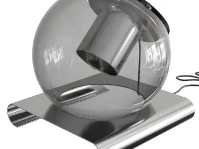 Table Lamp Collection 04 3D Model Pack