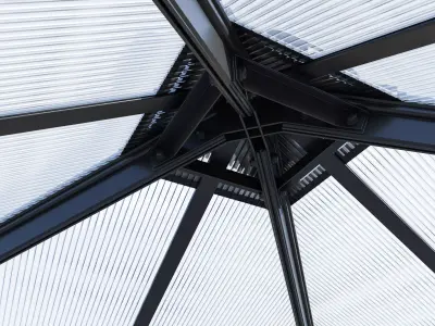 Pergola Palermo Palram 3D model