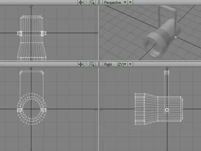Spotlight - Type 2 3D model