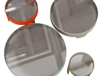 roche bobois cuba libre 3 cocktail table 3D model