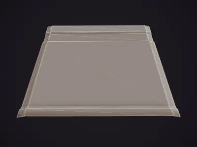 Sci-Fi Panel 1 - Low Poly Low-poly 3D model