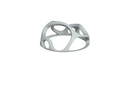 SciFi Cube Object No 43748 Low Poly Shape Low-poly 3D model
