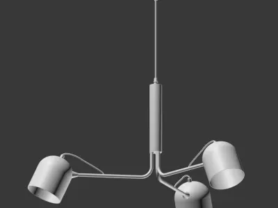 Liang Pendant Metal Lamp 3D model