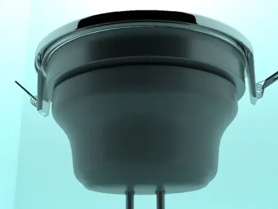 Halogen Lamp-Light Bulb 3D model