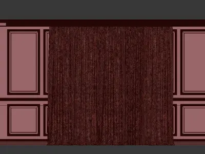 Curtain Set 301 3D model