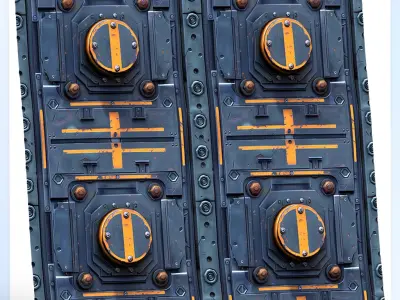 Sci-FI Seamless Texture Texture 5