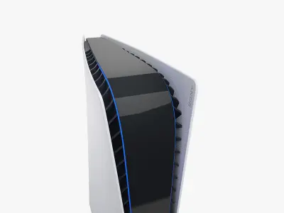 Sony PlayStation 5 with DualSense  3D model