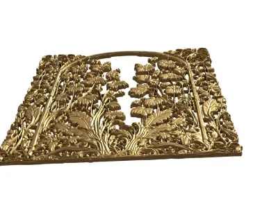 decor set wall panel ornament mural CNC 04 3D print  3D print model purchase