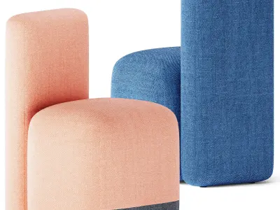 Season Armchair by Viccarbe 3D model