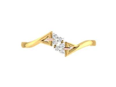 Women Ring  Render 3dm STL OBJ FBX Details 3D print model 262