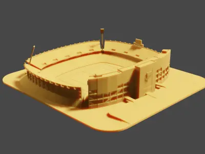 Stadium Campeon del siglo 3D print model