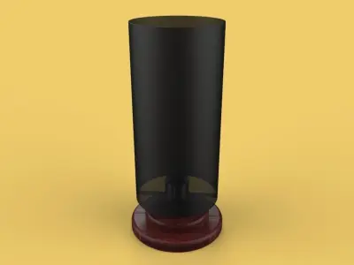 Nightlight  VINTAGE WOODEN SLEEPING LAMP  3D model