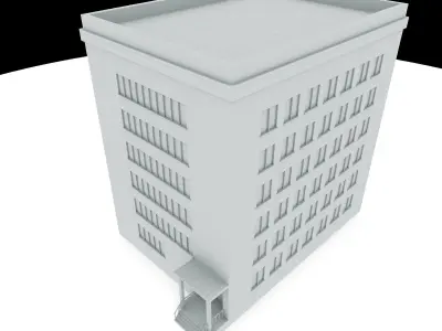 FREE Nyc Building Free low-poly 3D model