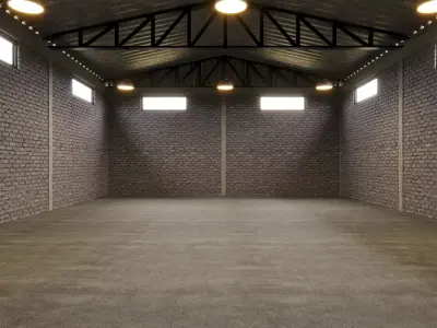 Warehouse Model 3D model
