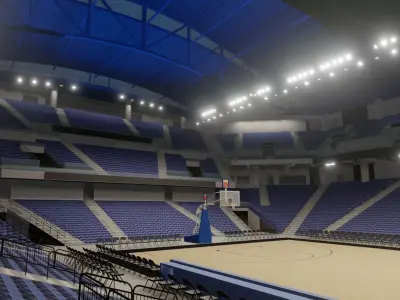 Wintrust Arena Chicago USA 3D model