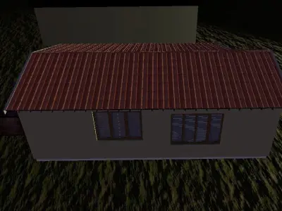 South African  house number 9 3D model